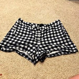 Cute black and white Checkered shorts